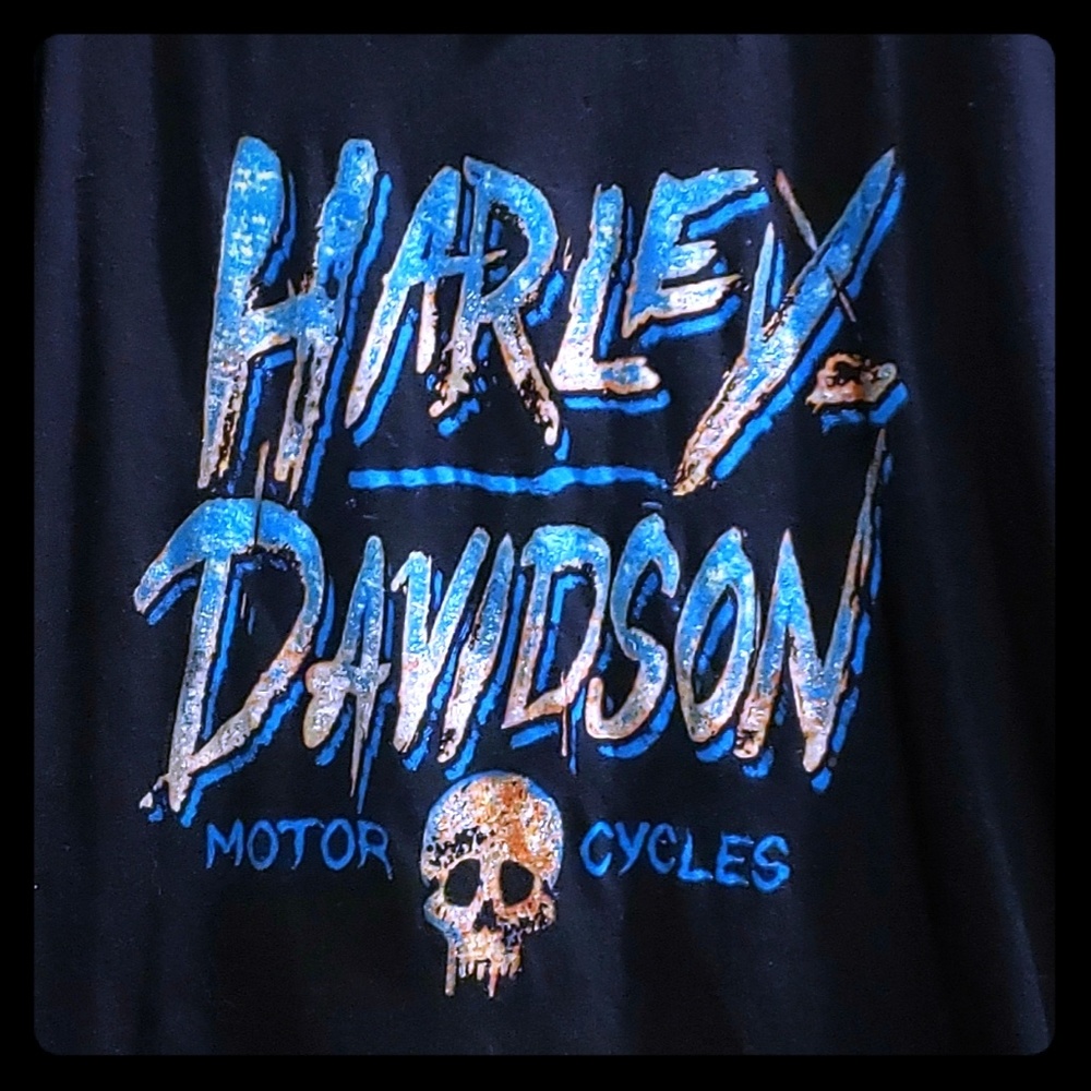 Harley-Davidson skull tank top
